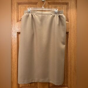 Alfred Dunner Classic Tan Skirt